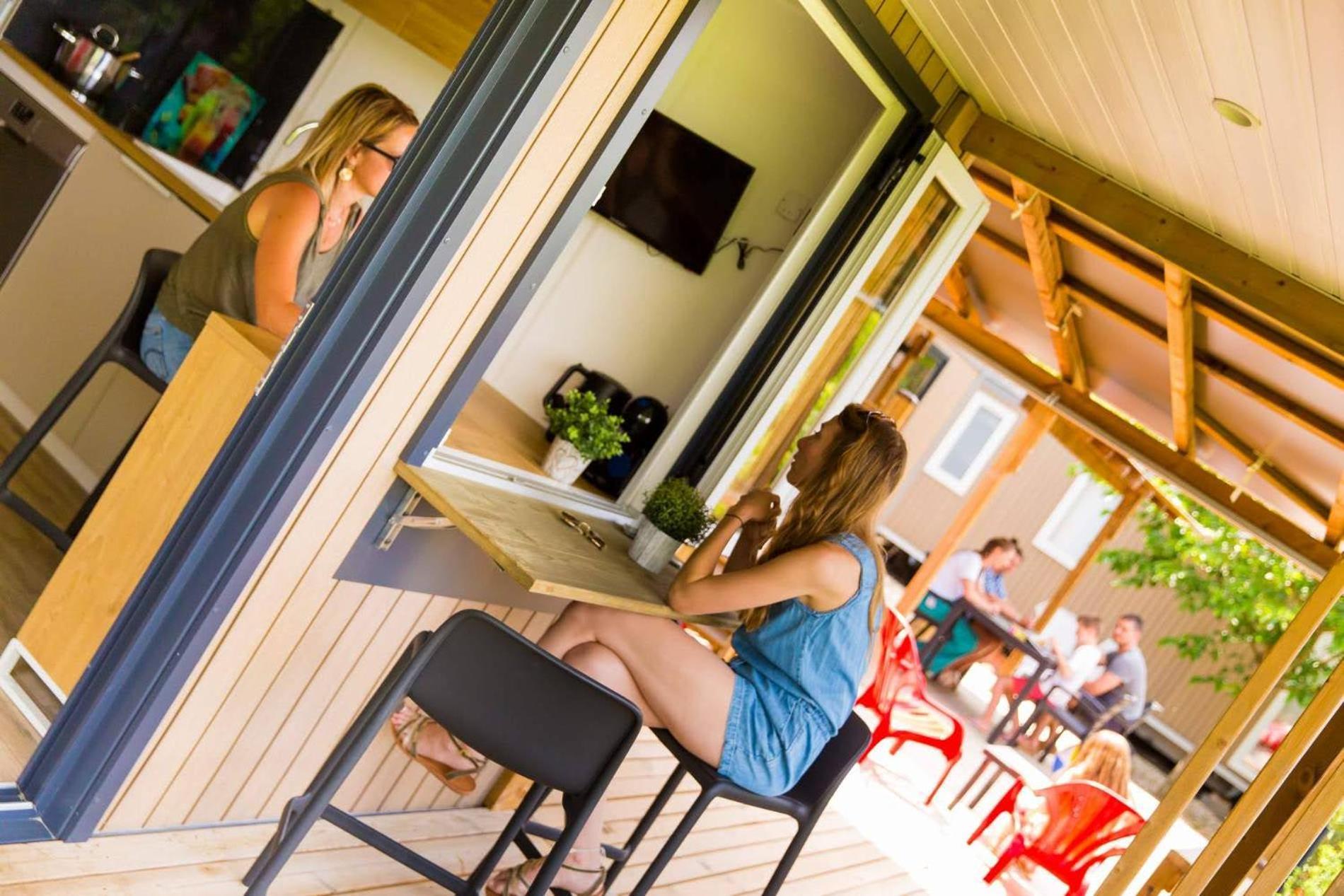Camping La Chapouliere Ruoms Buitenkant foto