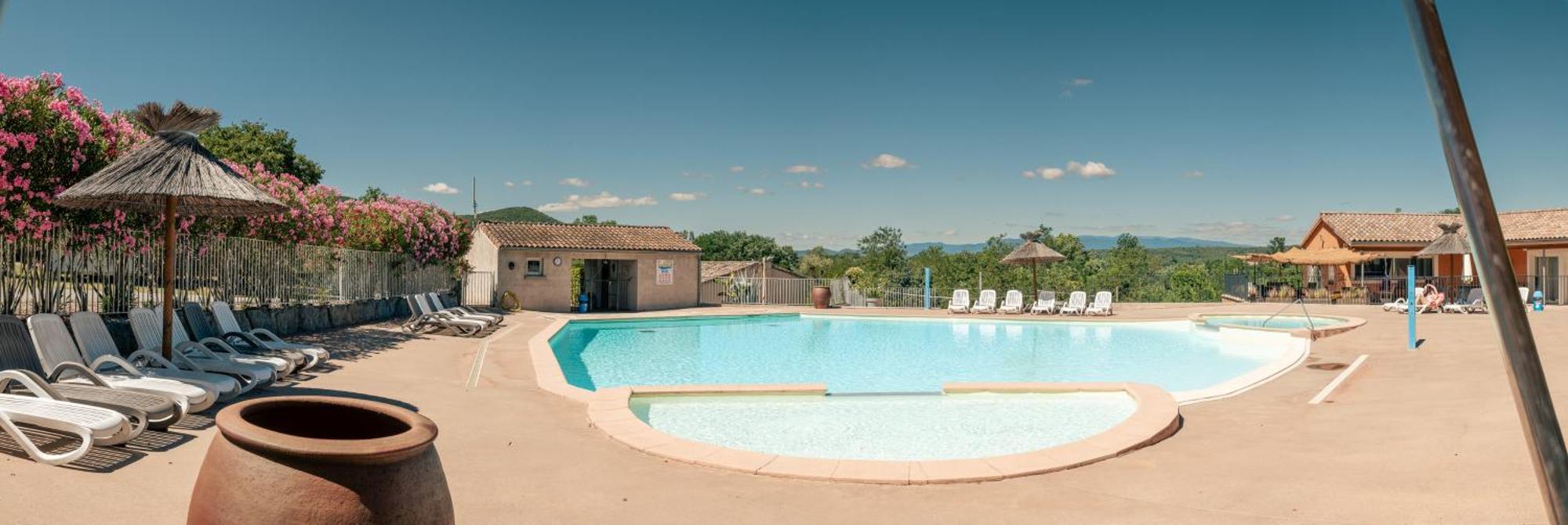 Camping La Chapouliere Ruoms Buitenkant foto