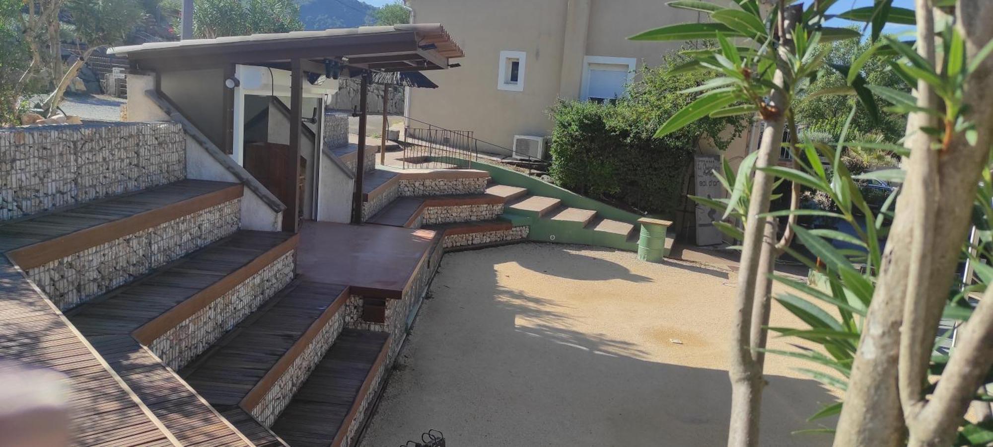 Camping La Chapouliere Ruoms Buitenkant foto
